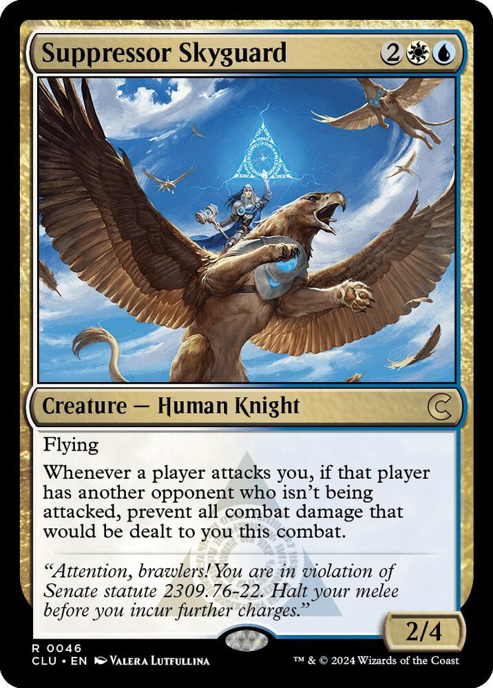 Suppressor Skyguard, Ravnica: Clue Edition 46