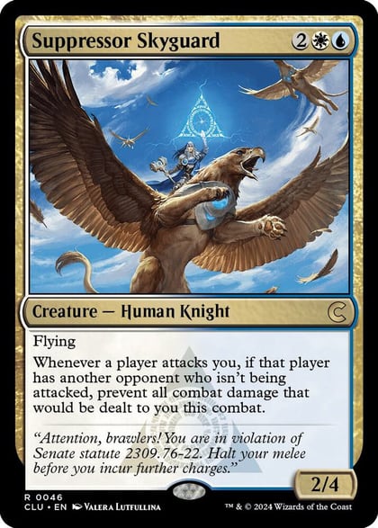 Suppressor Skyguard, Ravnica: Clue Edition 46