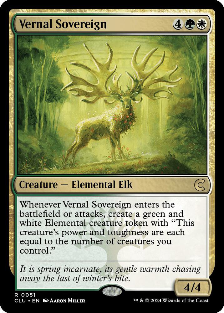 Vernal Sovereign, Ravnica: Clue Edition 51