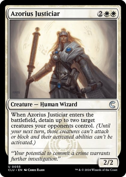 Azorius Justiciar, Ravnica: Clue Edition 55