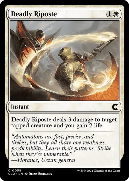 Deadly Riposte, Ravnica: Clue Edition 58