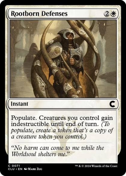 Rootborn Defenses, Ravnica: Clue Edition 71