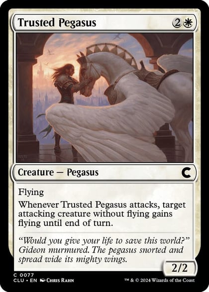 Trusted Pegasus, Ravnica: Clue Edition 77