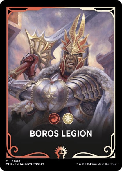 Boros Legion Theme Card, Ravnica: Clue Edition 8
