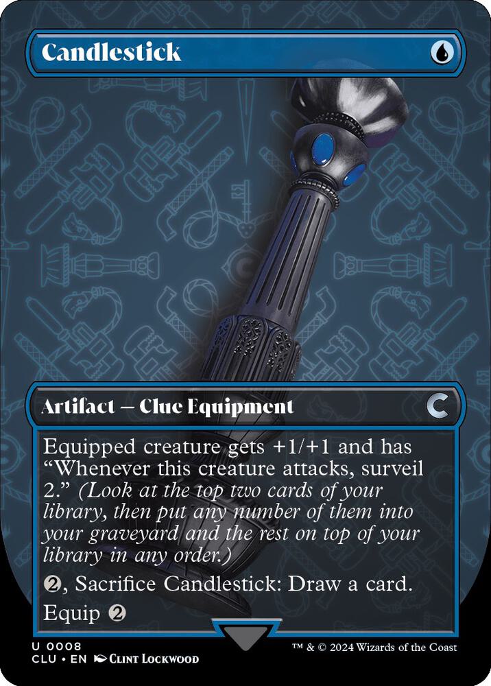 Candlestick (Borderless), Ravnica: Clue Edition 8