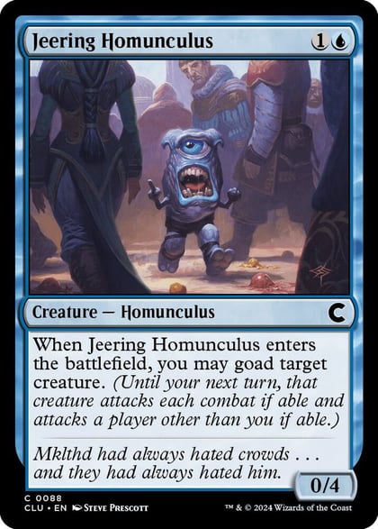 Jeering Homunculus, Ravnica: Clue Edition 88