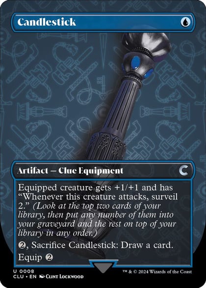 Candlestick (Borderless), Ravnica: Clue Edition 8