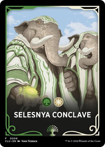Selesnya Conclave Theme Card, Ravnica: Clue Edition 9