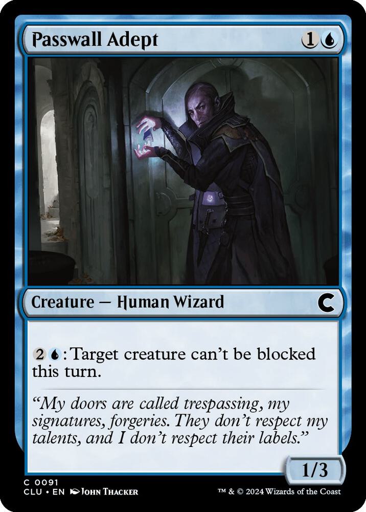 Passwall Adept, Ravnica: Clue Edition 91