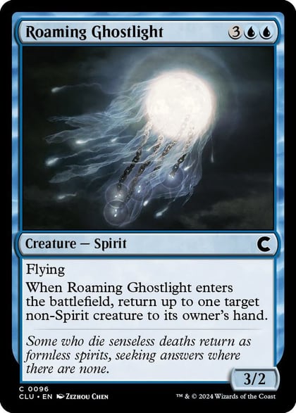Roaming Ghostlight, Ravnica: Clue Edition 96