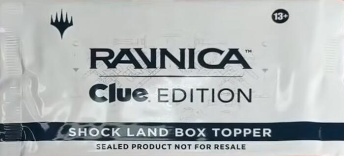 Ravnica: Clue Edition - Shock Land Box Topper, Ravnica: Clue Edition P618918