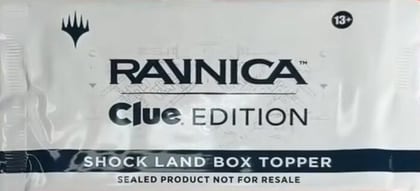 Ravnica: Clue Edition - Shock Land Box Topper, Ravnica: Clue Edition P618918
