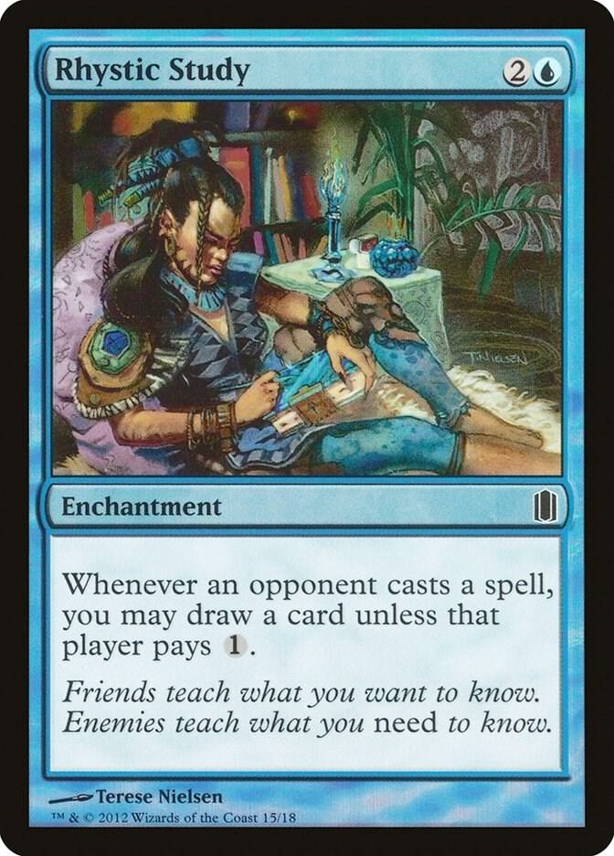Rhystic Study, Commander's Arsenal 15