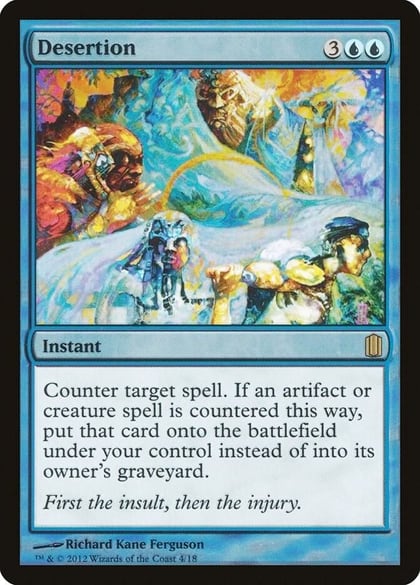 Desertion, Commander's Arsenal 4