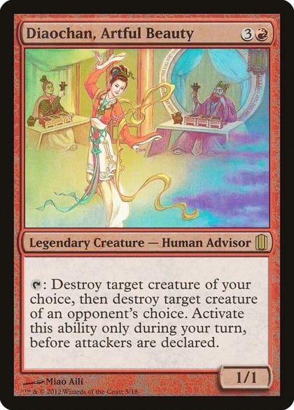 Diaochan, Artful Beauty, Commander's Arsenal 5