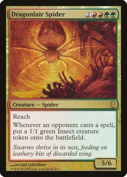 Dragonlair Spider, Commander's Arsenal 6