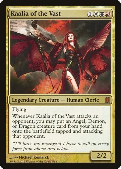 Kaalia of the Vast, Commander's Arsenal 9