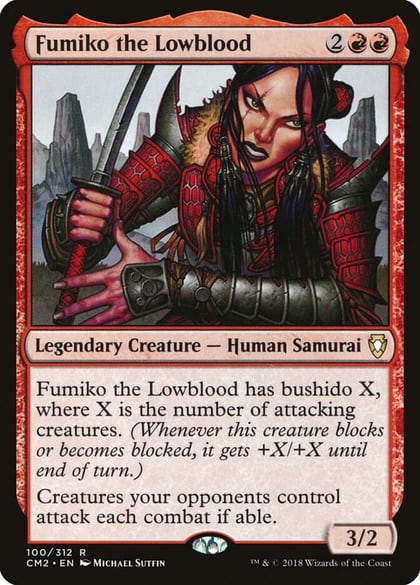 Fumiko the Lowblood, Commander Anthology Volume II 100