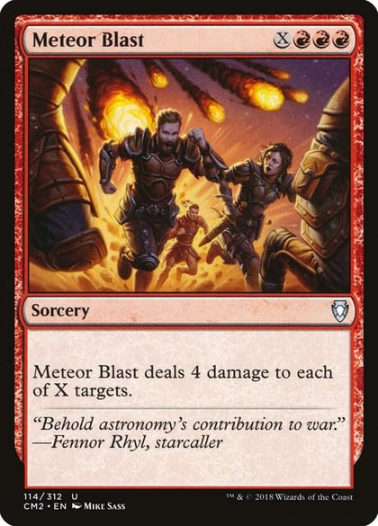 Meteor Blast, Commander Anthology Volume II 114