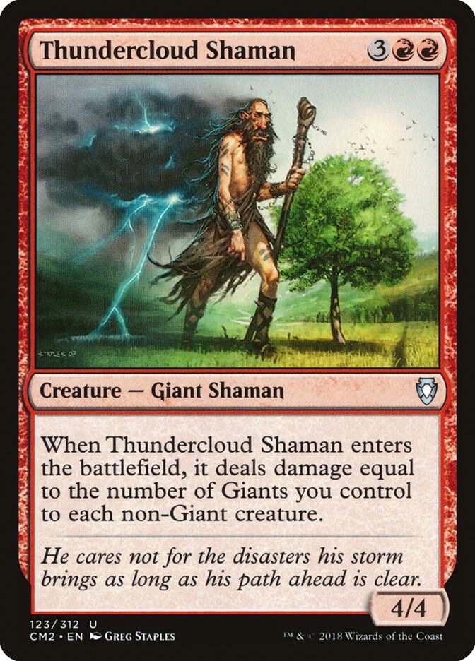 Thundercloud Shaman, Commander Anthology Volume II 123