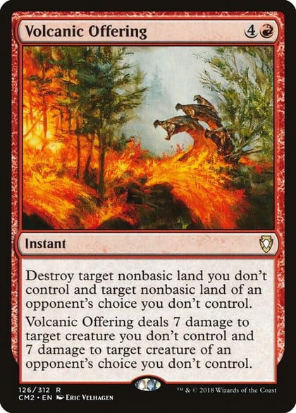 Volcanic Offering, Commander Anthology Volume II 126