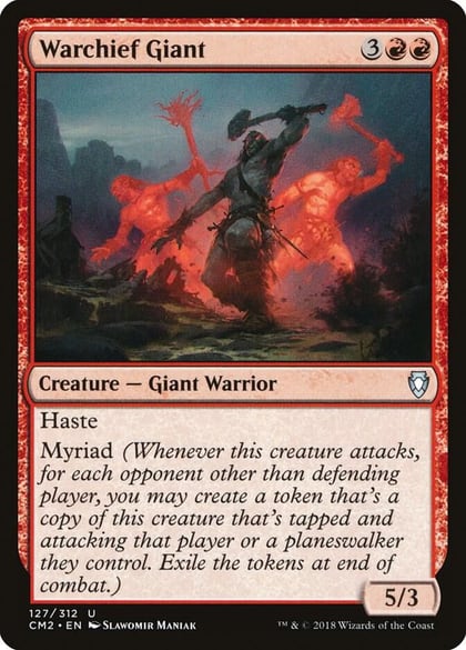 Warchief Giant, Commander Anthology Volume II 127