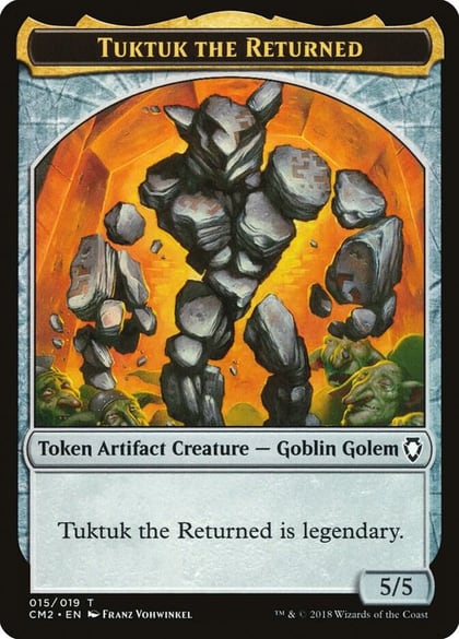Tuktuk the Returned Token, Commander Anthology Volume II 15