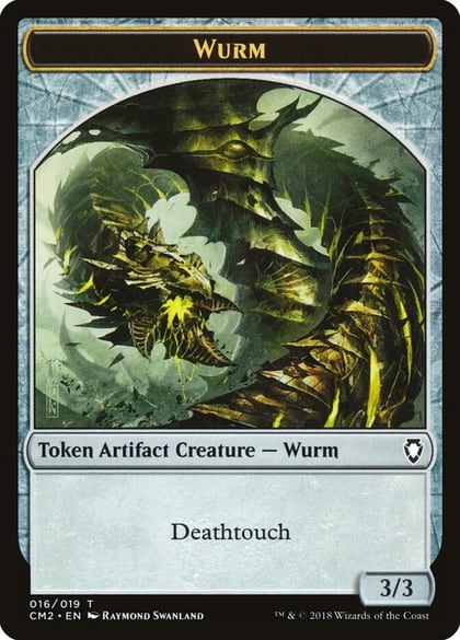 Wurm Token (016), Commander Anthology Volume II 16