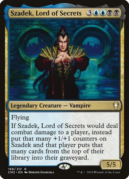 Szadek, Lord of Secrets, Commander Anthology Volume II 168