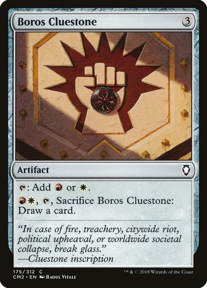 Boros Cluestone, Commander Anthology Volume II 175