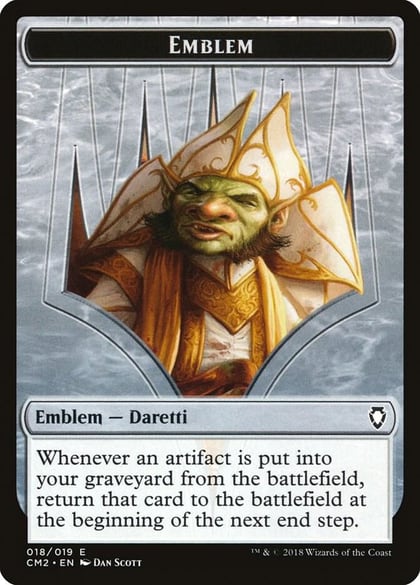 Emblem - Daretti, Scrap Savant, Commander Anthology Volume II 18