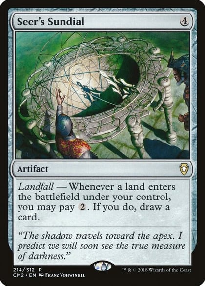 Seer's Sundial, Commander Anthology Volume II 214