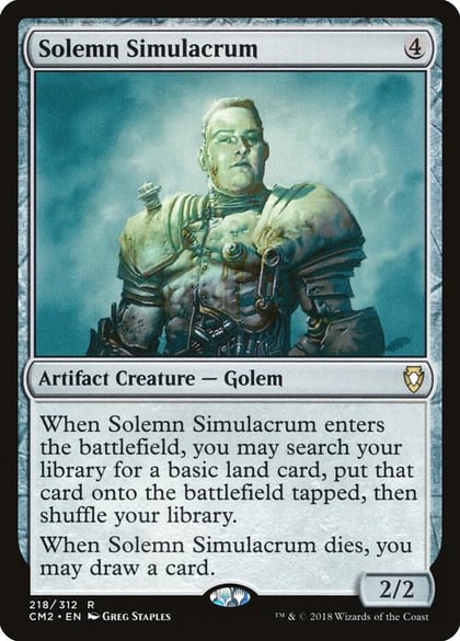 Solemn Simulacrum (218), Commander Anthology Volume II 218