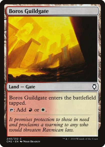 Boros Guildgate, Commander Anthology Volume II 240