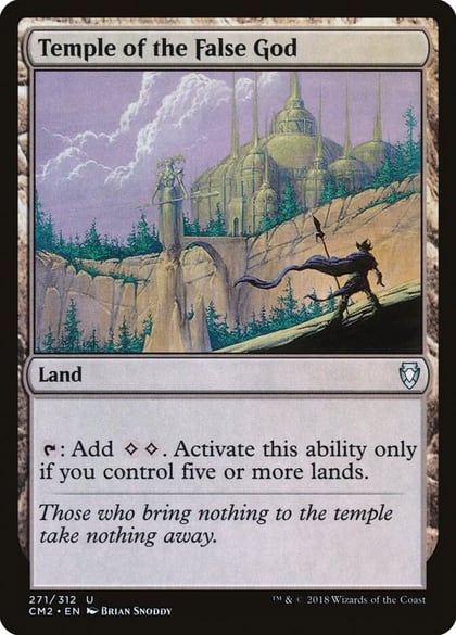 Temple of the False God (271), Commander Anthology Volume II 271