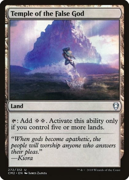 Temple of the False God (272), Commander Anthology Volume II 272