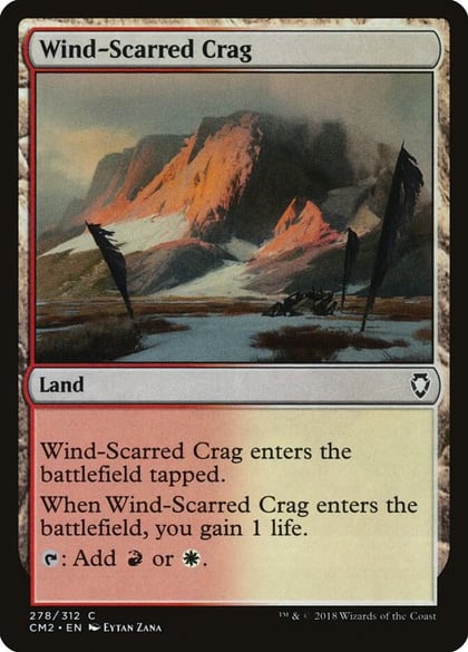 Wind-Scarred Crag, Commander Anthology Volume II 278