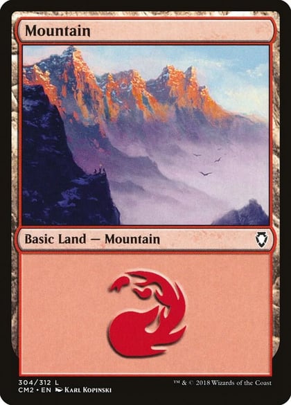 Mountain (304), Commander Anthology Volume II 304