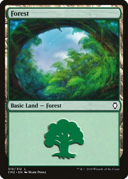 Forest (310), Commander Anthology Volume II 310