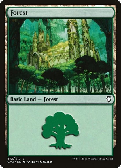 Forest (312), Commander Anthology Volume II 312