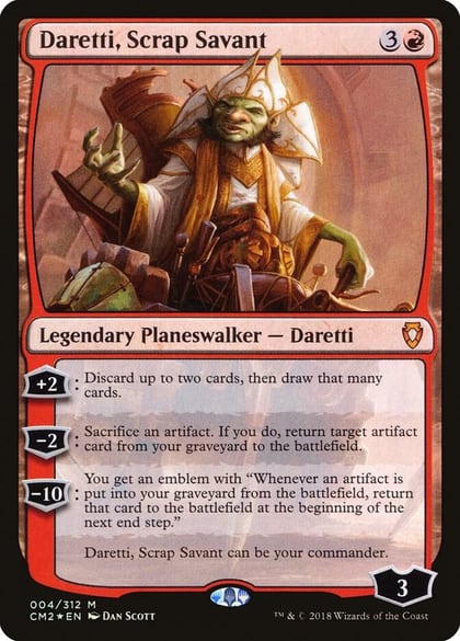 Daretti, Scrap Savant, Commander Anthology Volume II 4
