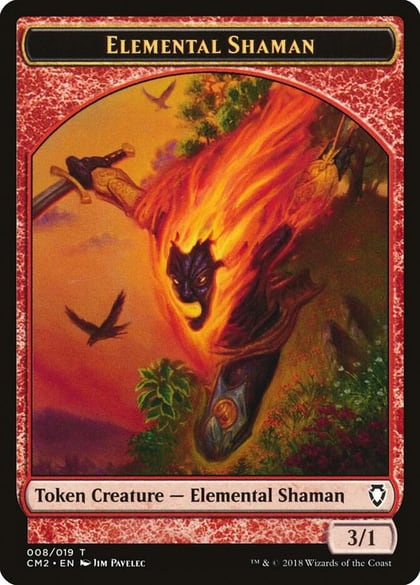 Elemental Shaman Token, Commander Anthology Volume II 8