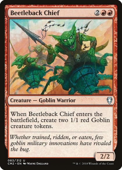 Beetleback Chief, Commander Anthology Volume II 83