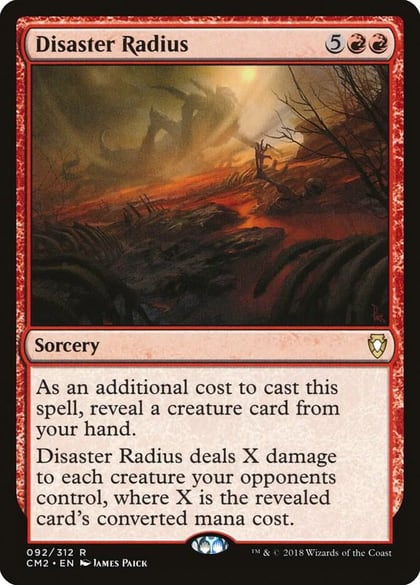 Disaster Radius, Commander Anthology Volume II 92