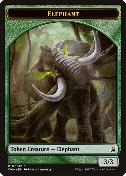 Elephant Token (010), Commander Anthology 10