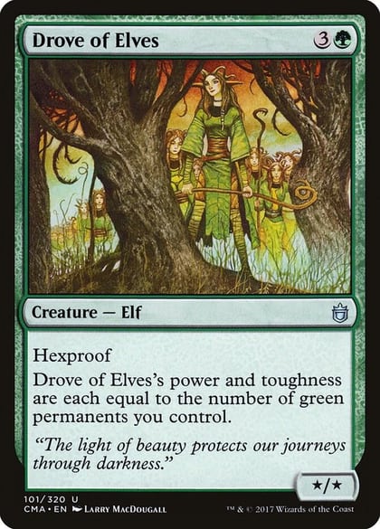 Drove of Elves, Commander Anthology 101