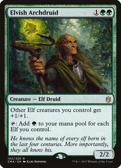Elvish Archdruid, Commander Anthology 102