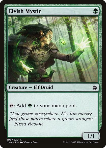 Elvish Mystic, Commander Anthology 103