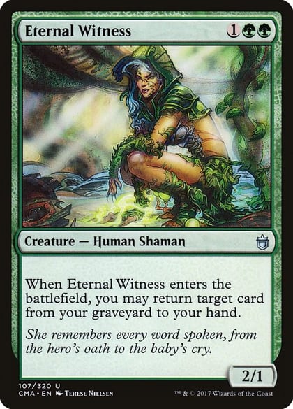 Eternal Witness, Commander Anthology 107