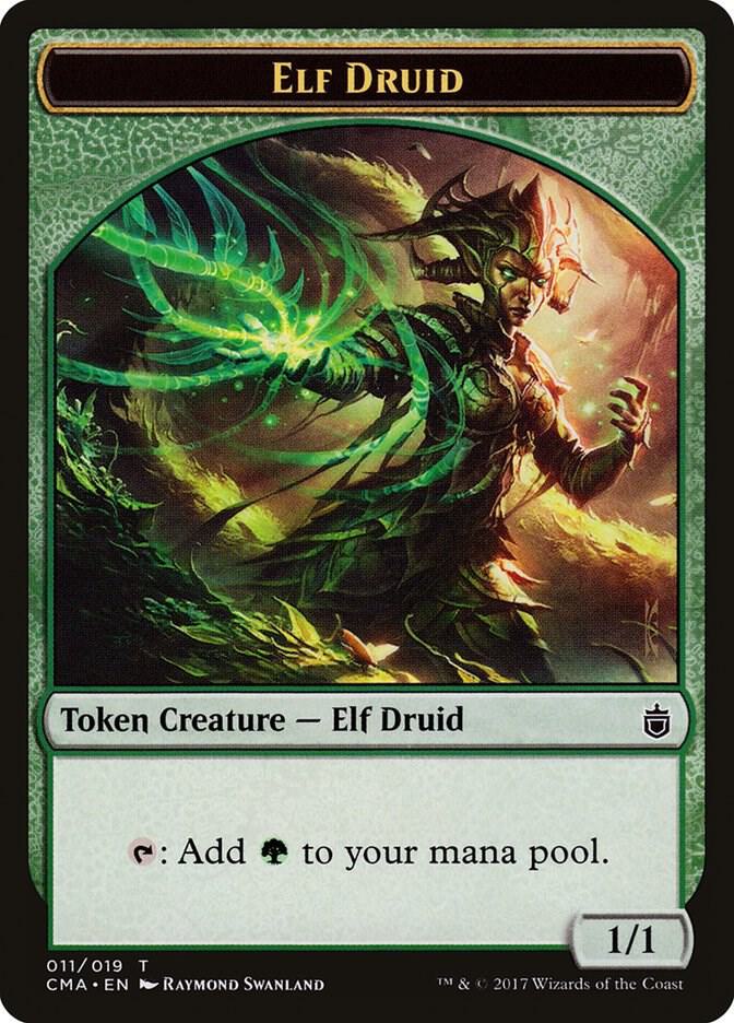 Elf Druid Token (011), Commander Anthology 11